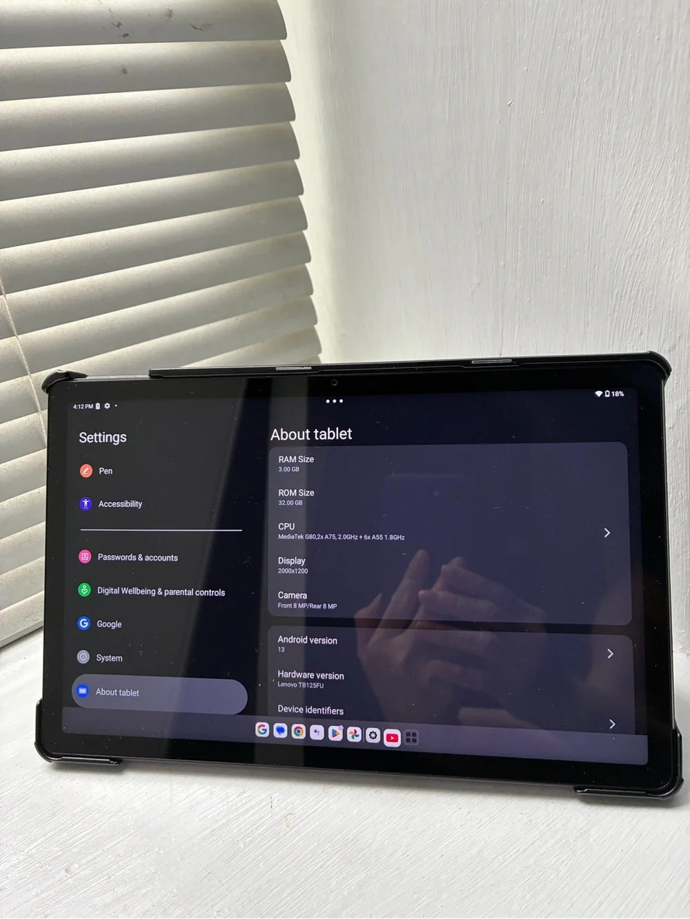 READ DESCRIPTION 1st - Lenovo Tab M10 Plus (3rd Gen) tablet, WiFi, 3GB RAM, 32GB